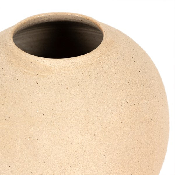 Evalia Vase-Natural Grog Ceramic-Four Hands-FH-231138-001-VasesCream-10-France and Son