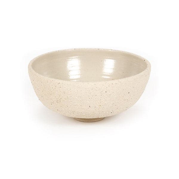 Pavel Pedestal Bowl-Four Hands-FH-231140-001-Decorative ObjectsNatural Grog Ceramic-1-France and Son