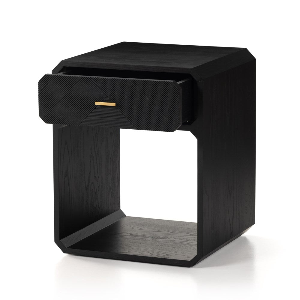 Caspian Nightstand-Four Hands-FH-231262-002-NightstandsBlack-2-France and Son