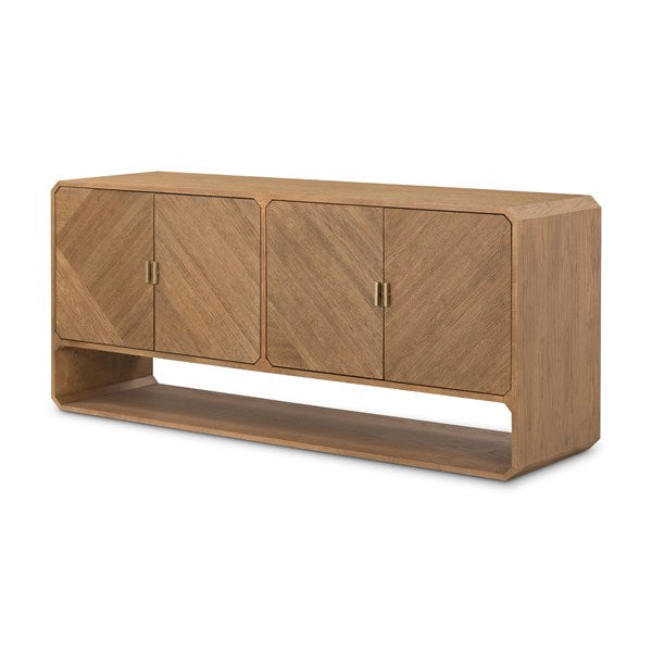 Caspian Sideboard - Natural Ash Veneer-Four Hands-FH-231265-001-Sideboards & Credenzas-1-France and Son