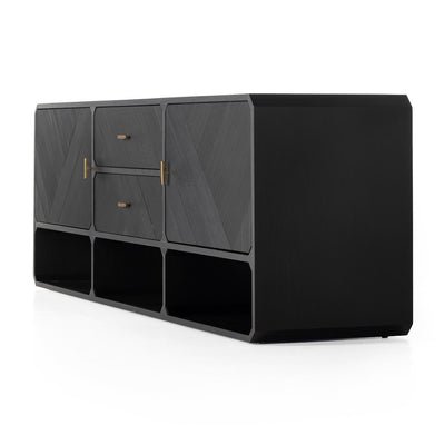 Caspian Media Console-Four Hands-FH-231266-002-Media Storage / TV Stands-4-France and Son