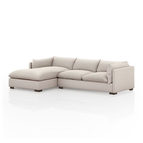 Westwood 2pc Left Sectional - 112''-Four Hands-FH-231329-002-SofasBayside Pebble Burnt Sepia-2-France and Son