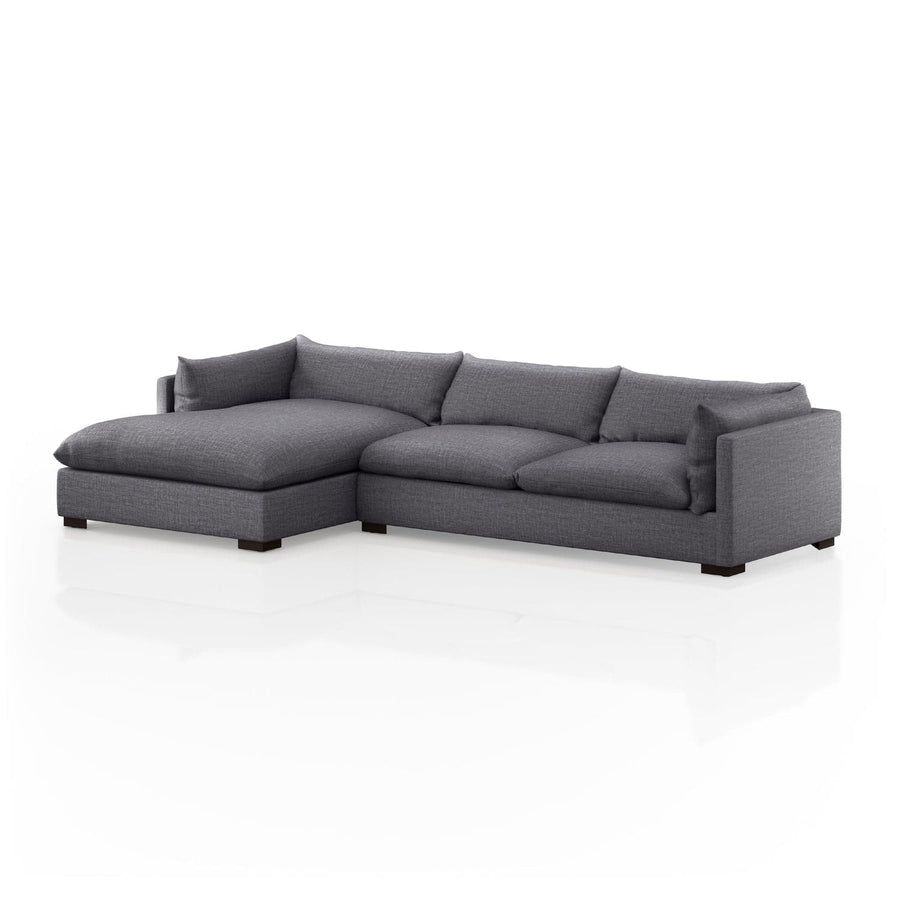 Westwood 2pc Left Sectional - 131''-Four Hands-FH-231331-003-SofasBennett Charcoal-1-France and Son