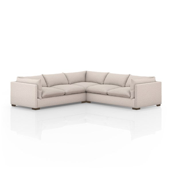 Westwood 3-Pc Sectional-Four Hands-FH-231333-003-SectionalsBayside Pebble-3Pc Sectional - 111"-13-France and Son