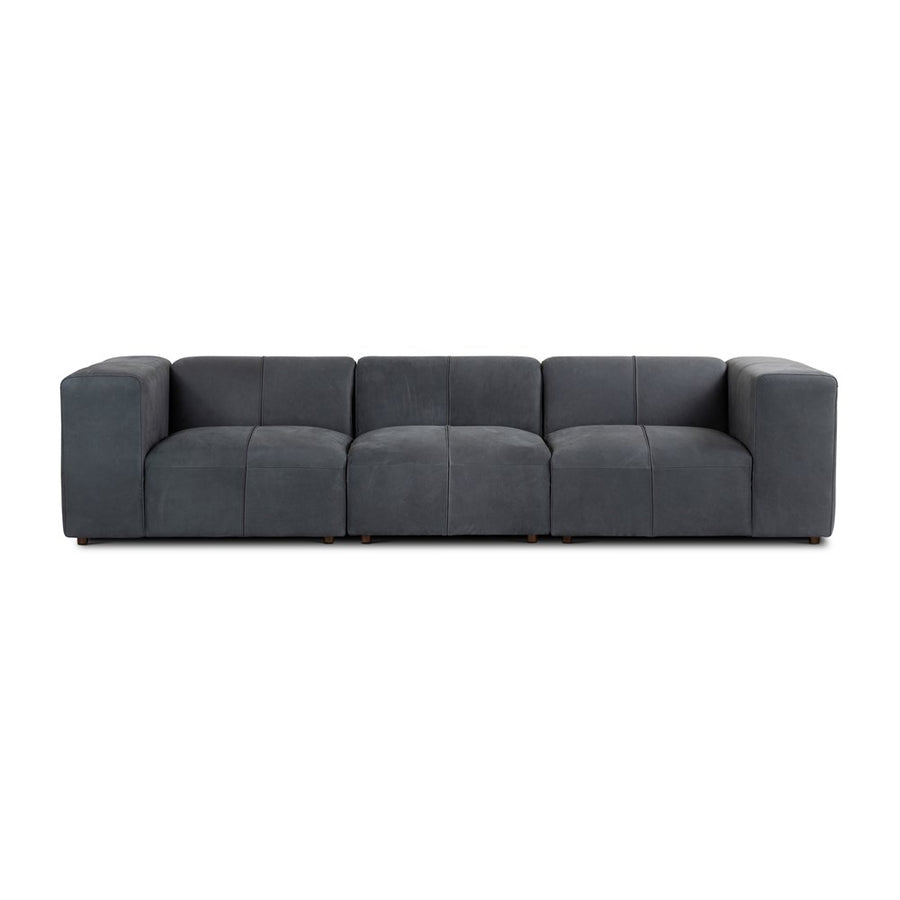 Stefano Modular Sectional Pieces-Four Hands-FH-230967-003-SectionalsArmless Piece-Alon Graphite-1-France and Son