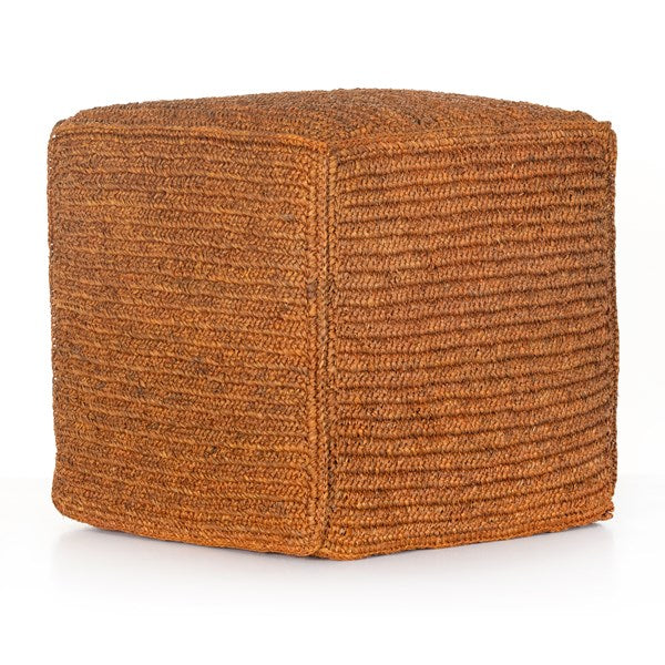 Woven Palm Pouf-Four Hands-FH-231445-003-Stools & Ottomans-1-France and Son