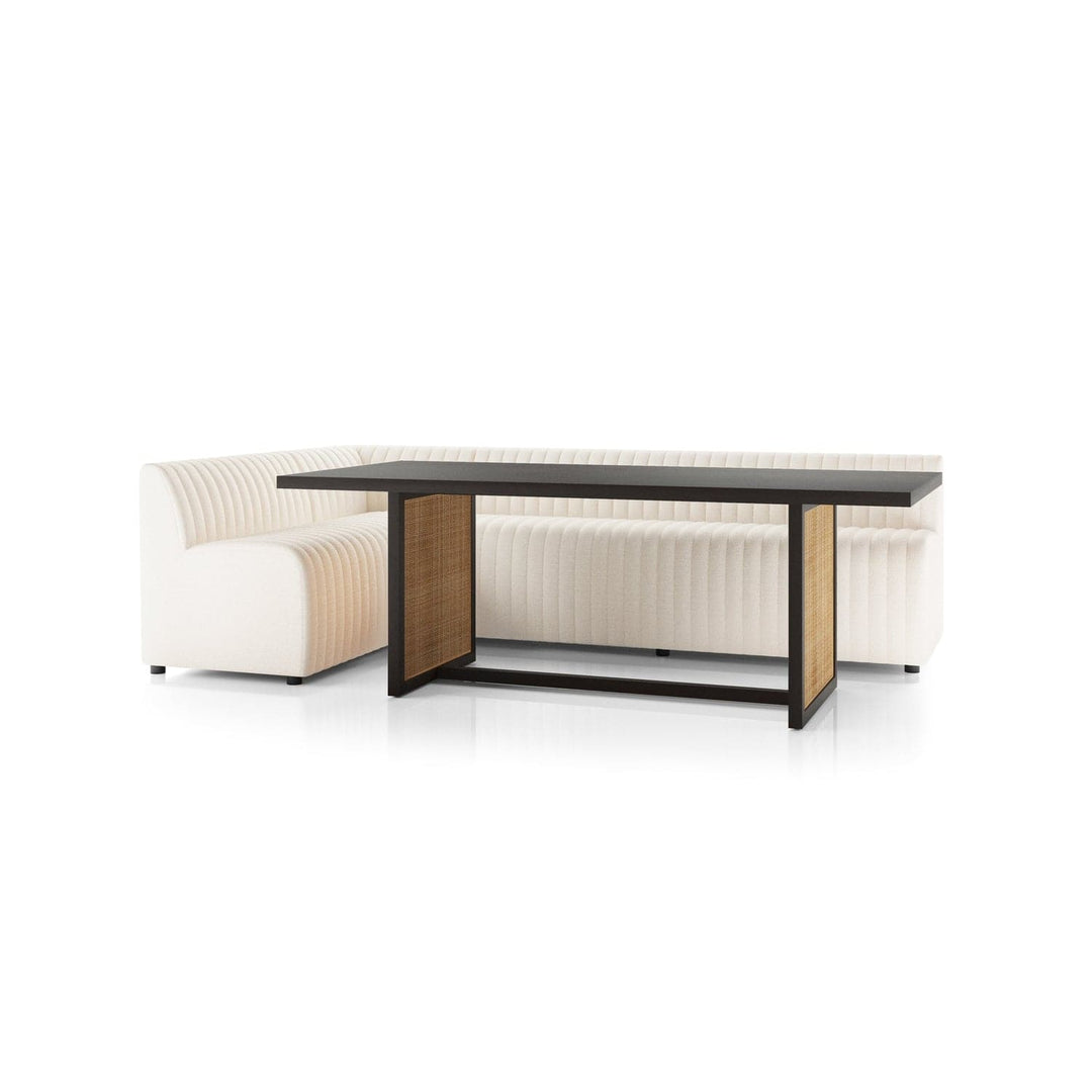 Augustine Dining Banquette L Shape-Four Hands-FH-231704-001-Sectionals110"-2-France and Son