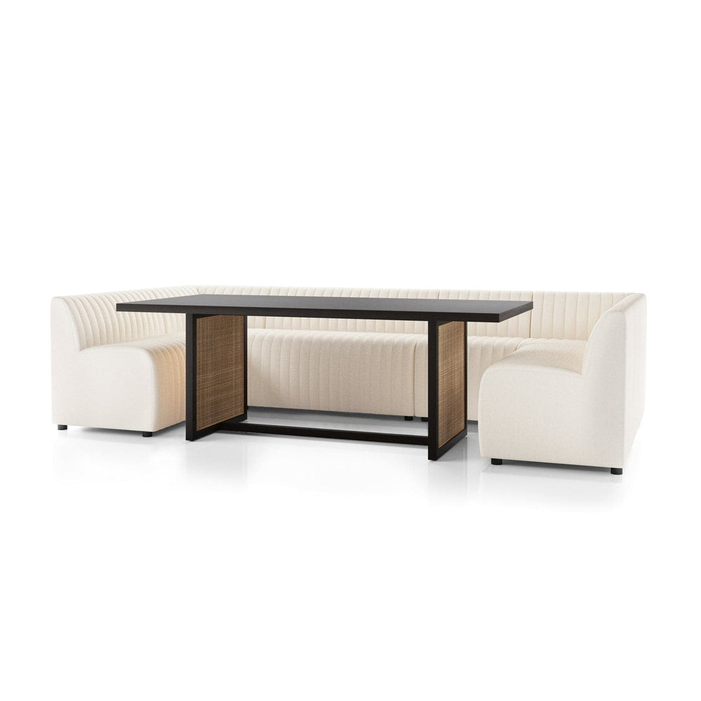 Augustine Dining Banquette U Shape-Four Hands-FH-231705-001-Sectionals130"-2-France and Son
