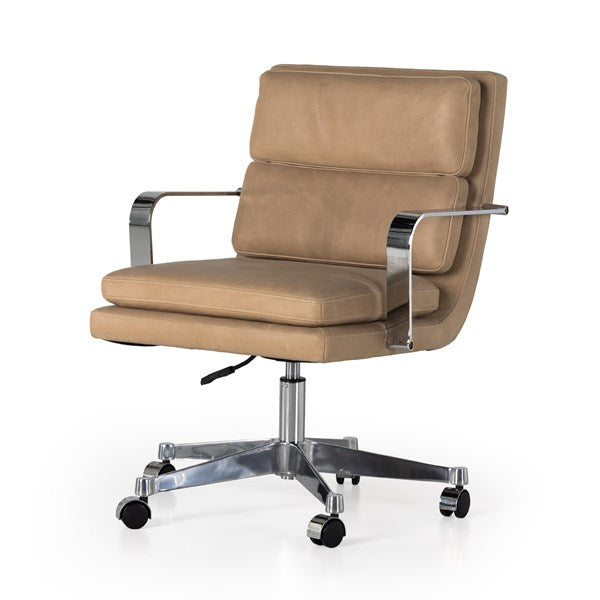 Jude Desk Chair-Four Hands-FH-231875-001-Task ChairsPalermo Nude-7-France and Son