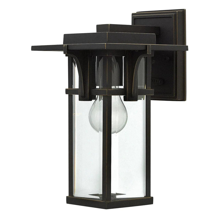 Outdoor Manhattan - Small Wall Mount Lantern-Hinkley Lighting-HINKLEY-2320OZ-Outdoor Wall Sconces-1-France and Son