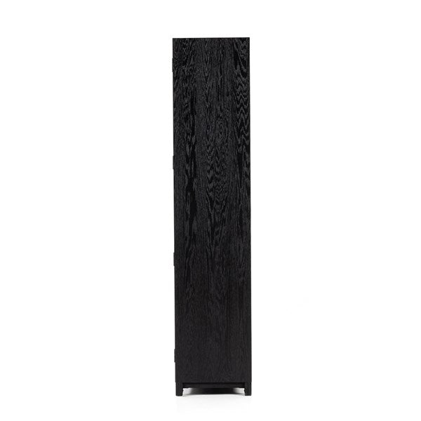Millie Double Cabinet - Matte Black-Four Hands-FH-232216-001-Bookcases & Cabinets-5-France and Son