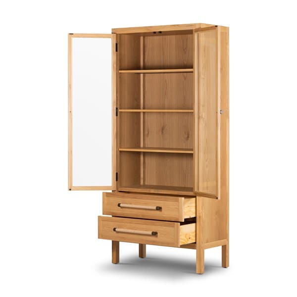 Laker Cabinet - Light Oak Veneer-Four Hands-FH-232357-001-Bookcases & Cabinets-3-France and Son