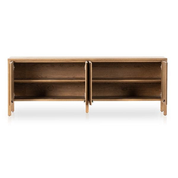 Riggs Media Console - Amber Oak-Four Hands-FH-232365-001-Media Storage / TV Stands-2-France and Son