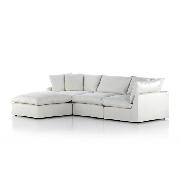Stevie 3pc Sec Sofa W/Ottoman-Four Hands-FH-232449-001-SofasAnders Ivory-2-France and Son