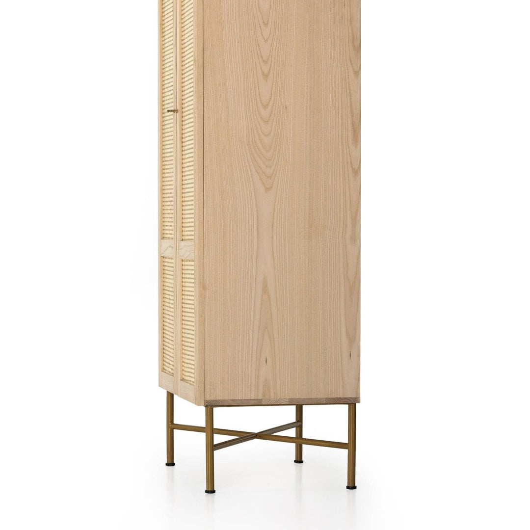 Sabella Cabinet - Natural Cane-Four Hands-FH-232531-001-Bookcases & Cabinets-4-France and Son