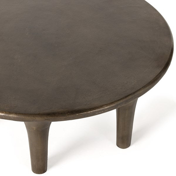 Kelden Coffee Table-Four Hands-FH-233025-001-Coffee TablesAged Bronze-4-France and Son