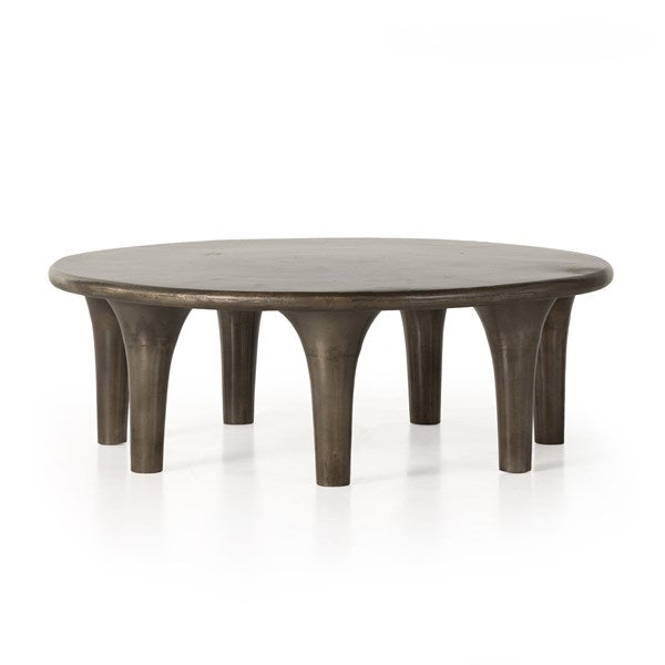 Kelden Coffee Table-Four Hands-FH-233025-001-Coffee TablesAged Bronze-1-France and Son