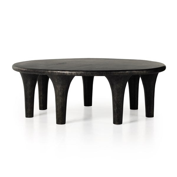 Kelden Coffee Table-Four Hands-FH-233025-002-Coffee TablesRaw Black-6-France and Son