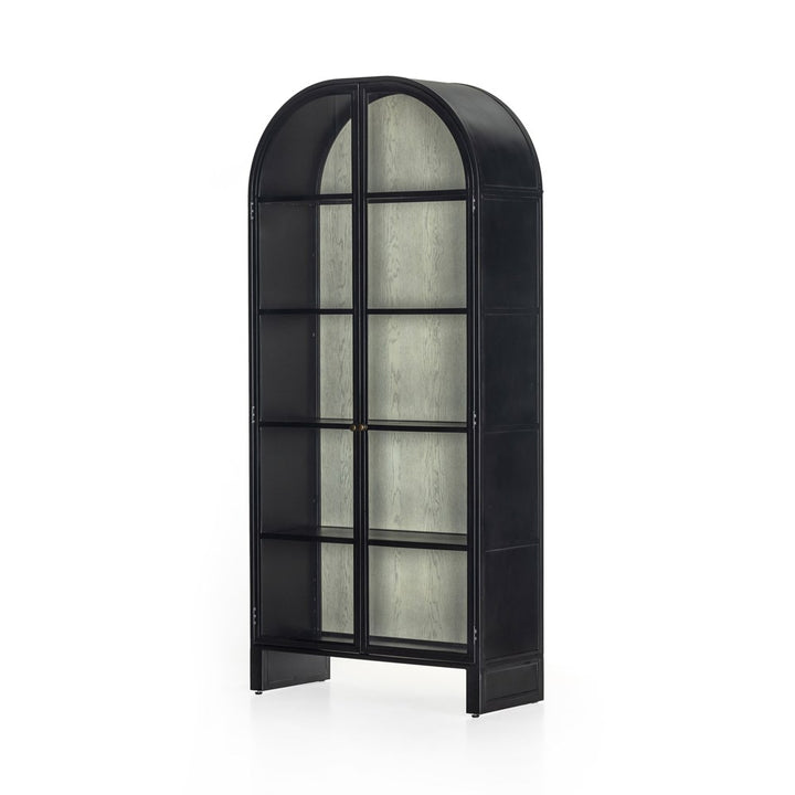 Breya Cabinet - Black-Four Hands-STOCKR-FH-233096-001-Bookcases & CabinetsBlack with White Oak-7-France and Son