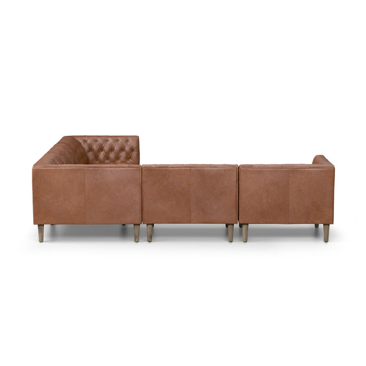 Williams Sectional-Four Hands-FH-233295-003-Sofas2 Piece Sectional-Chocolate-49-France and Son