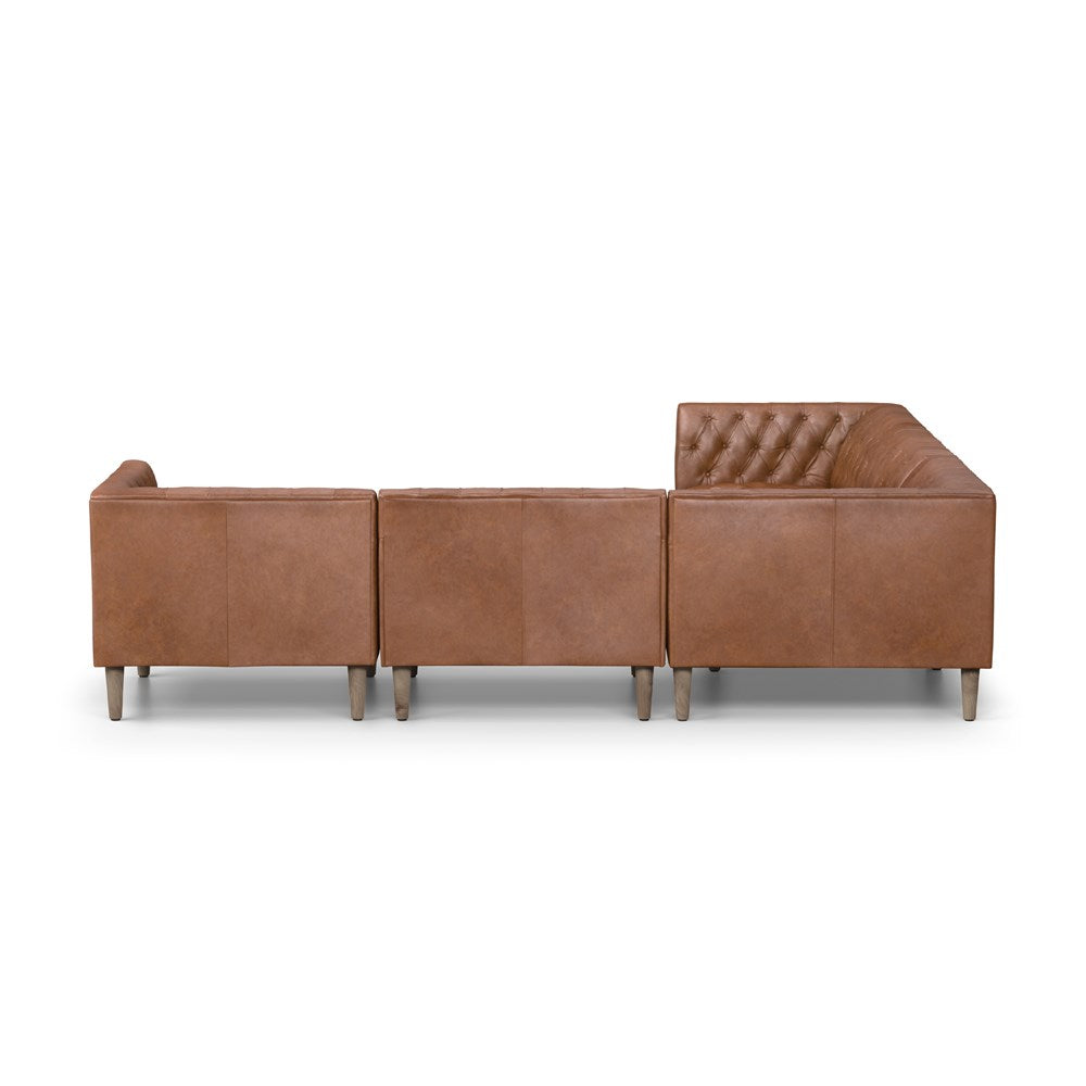 Williams Sectional-Four Hands-FH-233295-003-Sofas2 Piece Sectional-Chocolate-48-France and Son