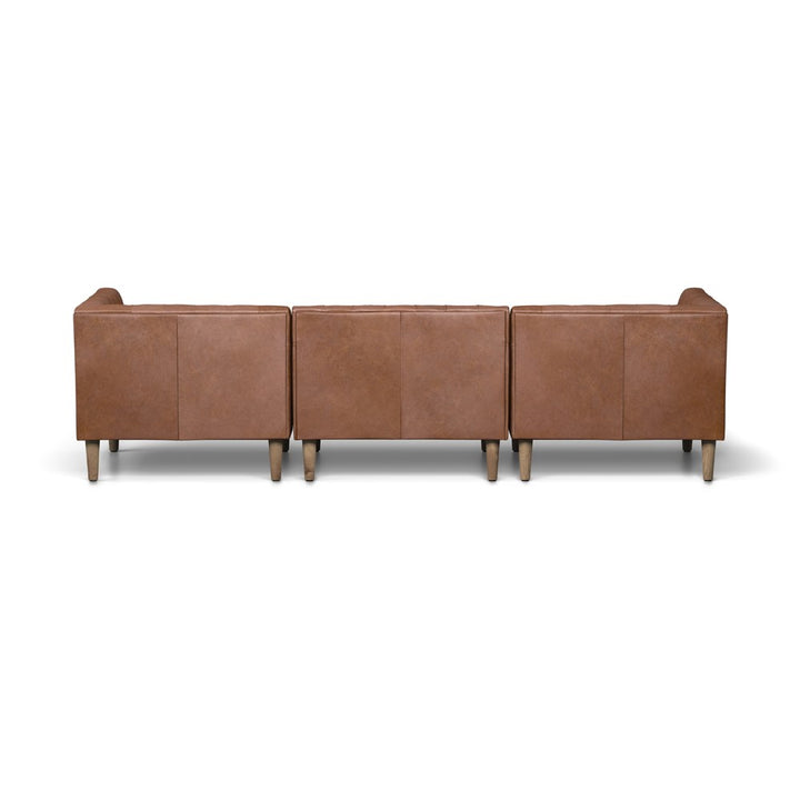Williams Sectional-Four Hands-FH-233295-003-Sofas2 Piece Sectional-Chocolate-24-France and Son