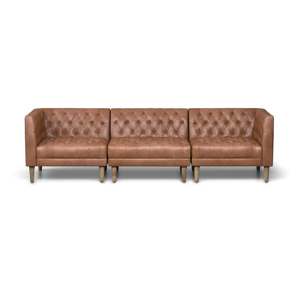 Williams Sectional-Four Hands-FH-233295-003-Sofas2 Piece Sectional-Chocolate-22-France and Son
