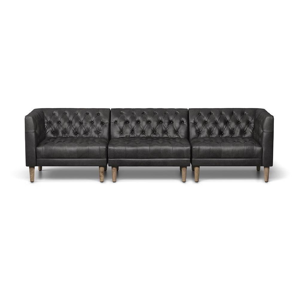 Williams Sectional-Four Hands-FH-233295-003-Sofas2 Piece Sectional-Chocolate-26-France and Son