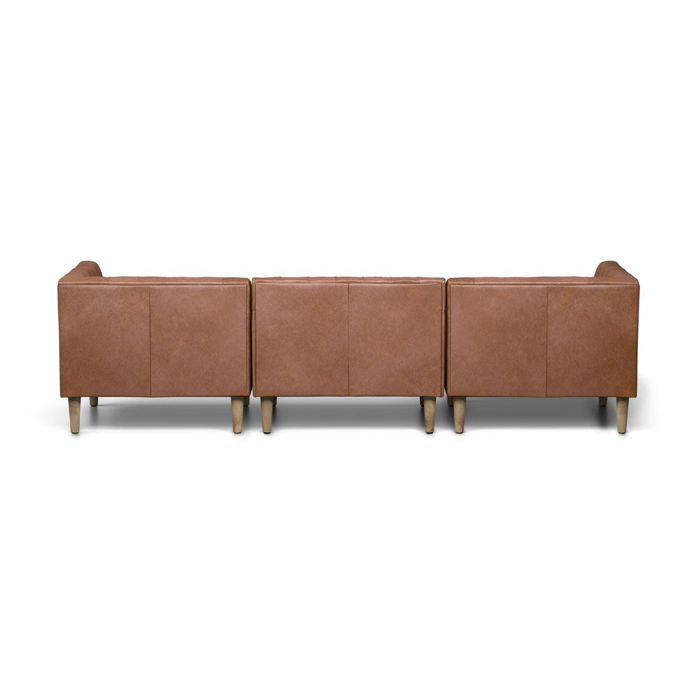 Williams Sectional-Four Hands-FH-233295-003-Sofas2 Piece Sectional-Chocolate-33-France and Son