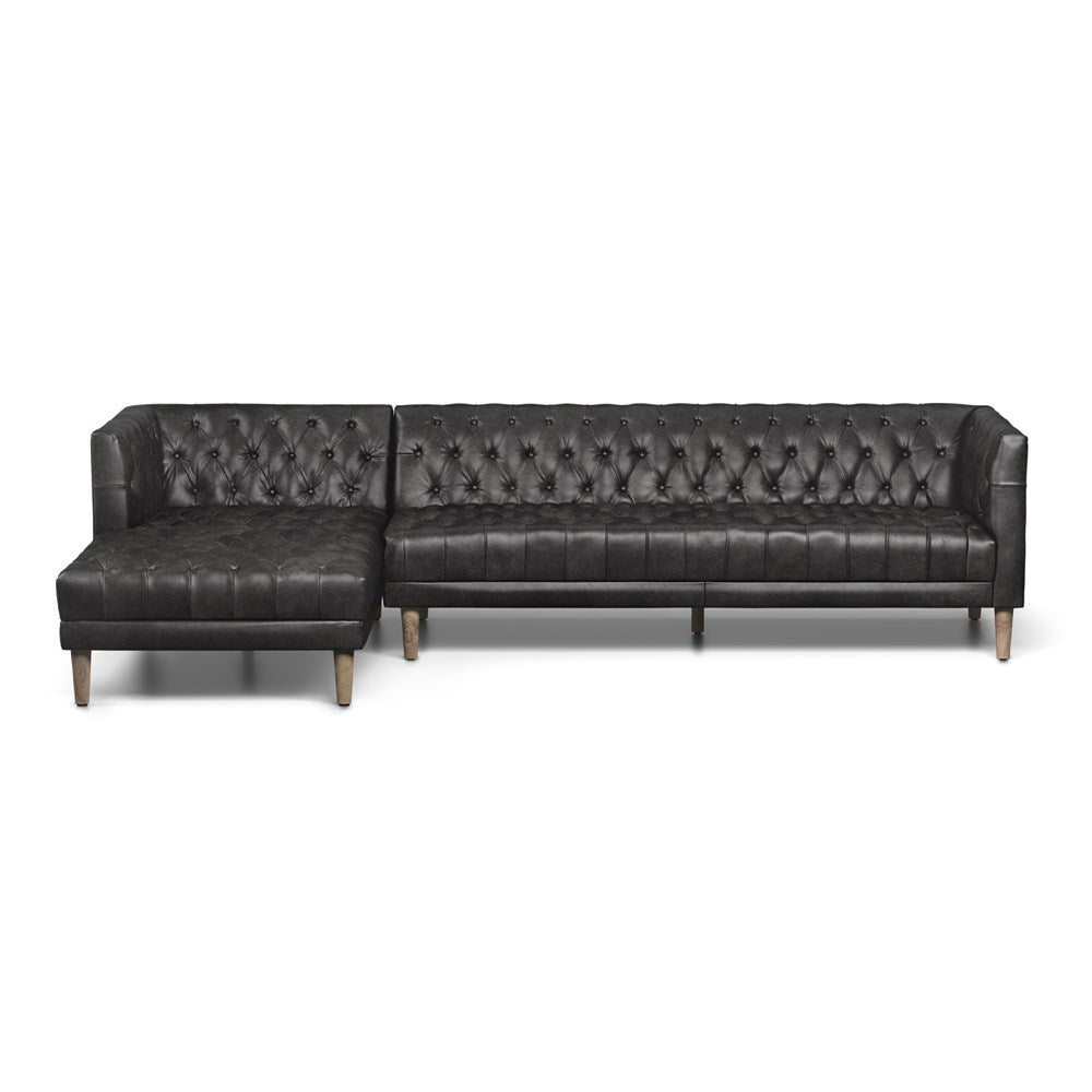 Williams Sectional-Four Hands-FH-233295-003-Sofas2 Piece Sectional-Chocolate-10-France and Son