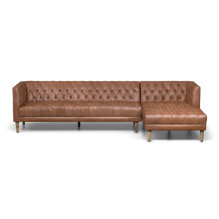 Williams Sectional-Four Hands-FH-233295-003-Sofas2 Piece Sectional-Chocolate-14-France and Son