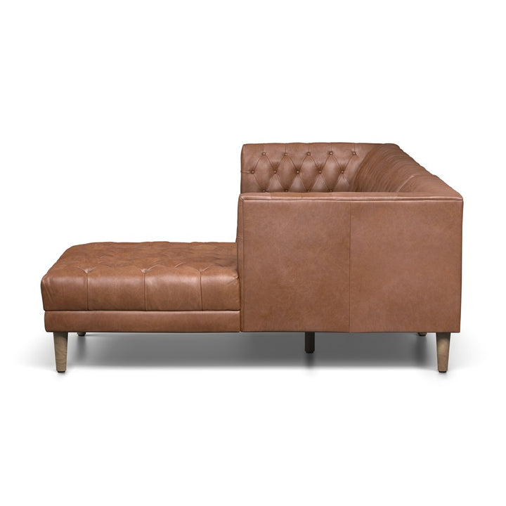 Williams Sectional-Four Hands-FH-233295-003-Sofas2 Piece Sectional-Chocolate-15-France and Son