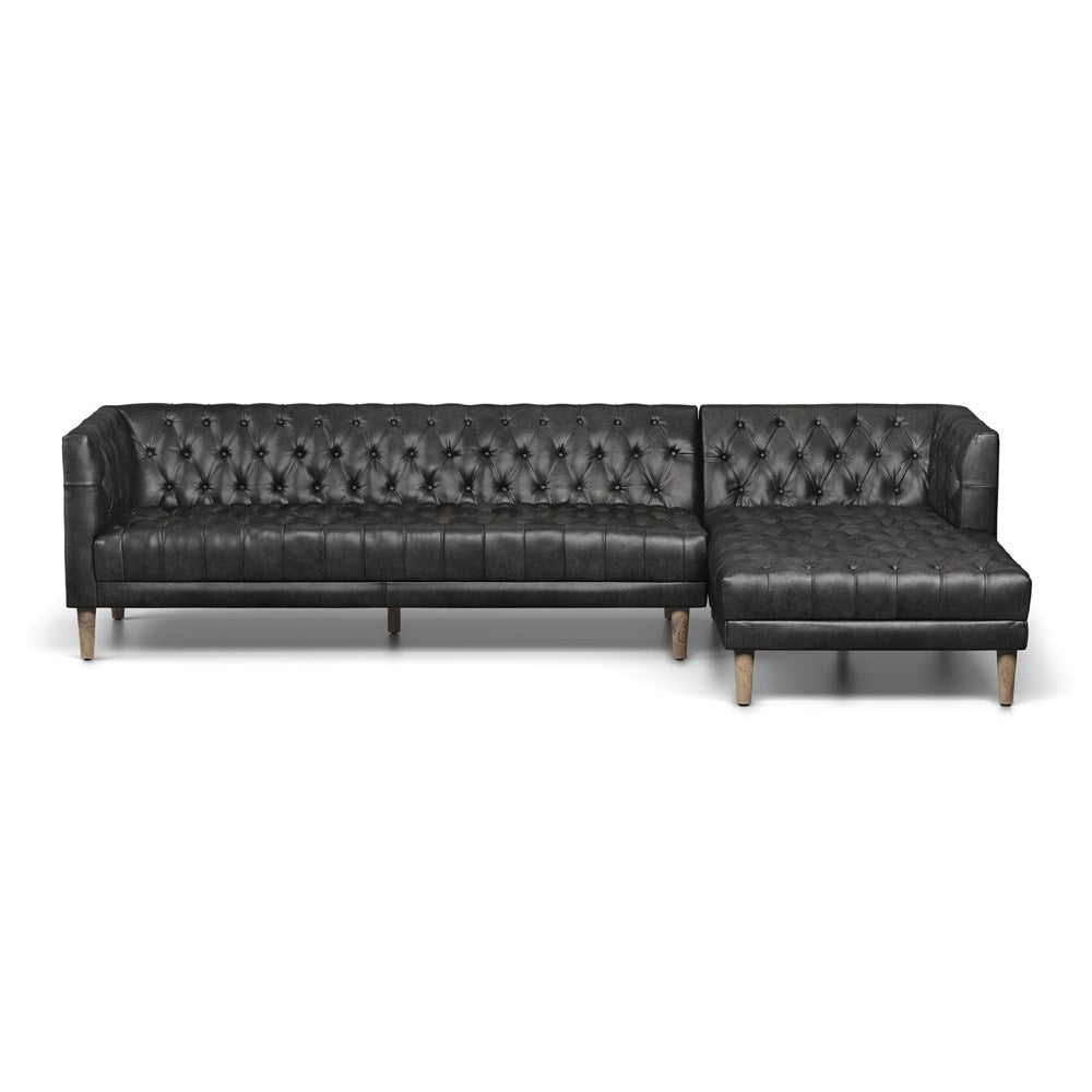 Williams Sectional-Four Hands-FH-233295-003-Sofas2 Piece Sectional-Chocolate-18-France and Son