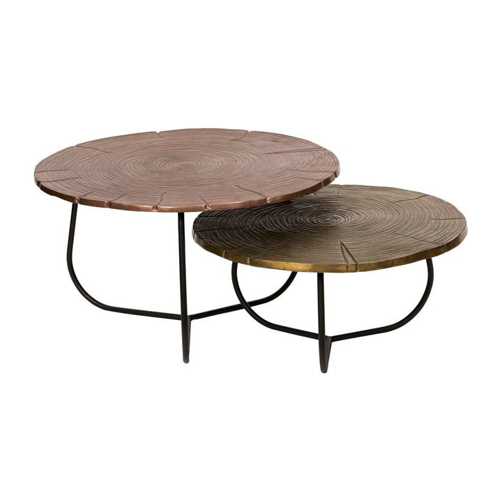 Cross Section Tables Set Of 2-Moes-MOE-ZY-1010-37-Coffee Tables-2-France and Son