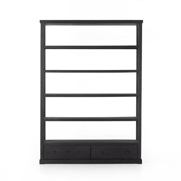 Woodmore Bookcase-Dark Totem-Four Hands-FH-233549-001-Bookcases & Cabinets-4-France and Son