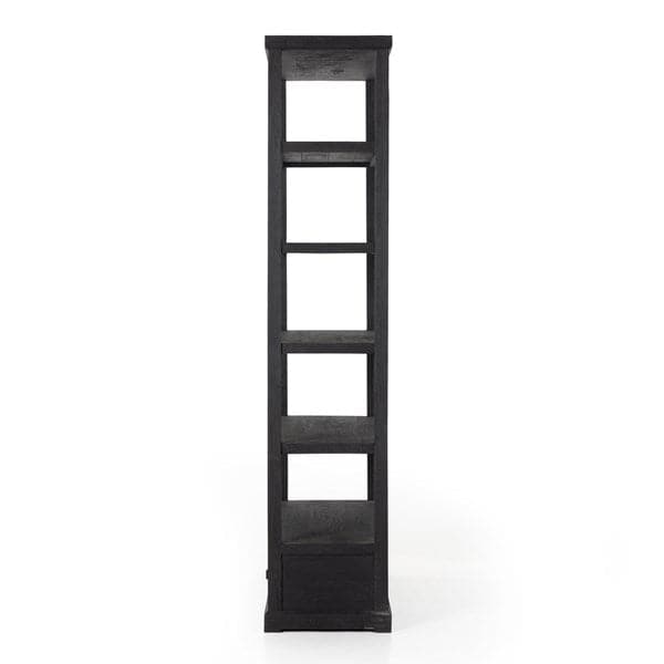 Woodmore Bookcase-Dark Totem-Four Hands-FH-233549-001-Bookcases & Cabinets-6-France and Son