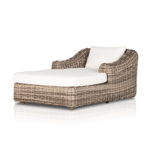 Messina Outdoor Chaise Lounge-Natural-Four Hands-FH-233662-002-Chaise Lounges-1-France and Son