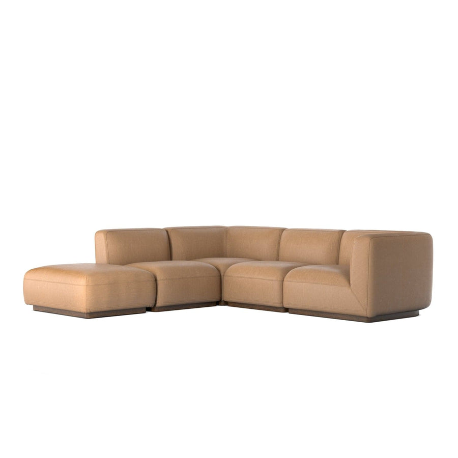 Mabry 4pc Sectional W/ Ottoman-112''-Four Hands-FH-234076-002-SectionalsLAF Sectional W/ Ottoman-1-France and Son