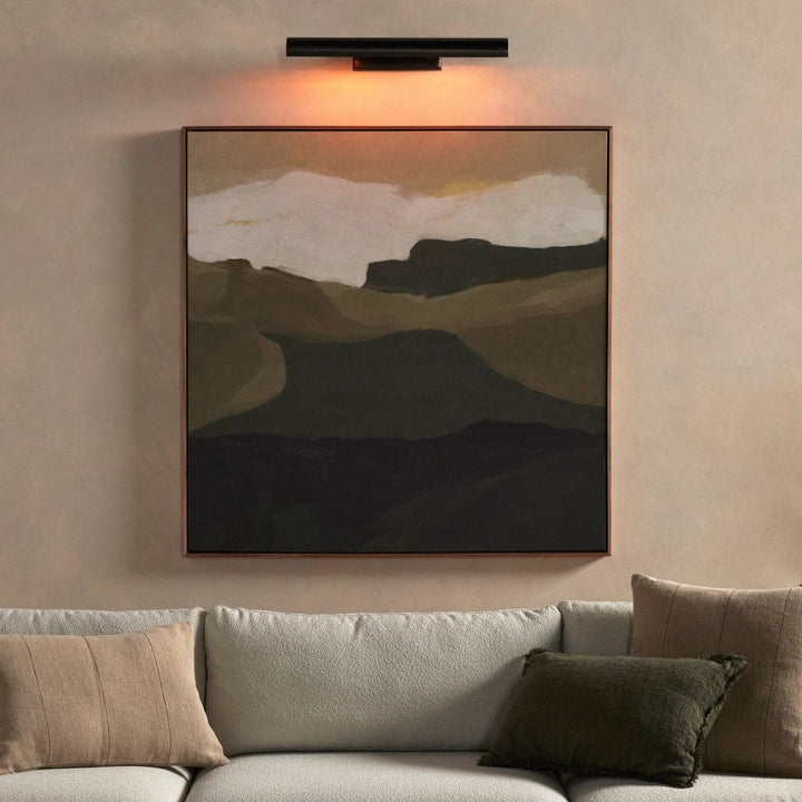 Clement Wide Picture Light-Four Hands-FH-234276-001-Wall LightingBurnt Brass-3-France and Son