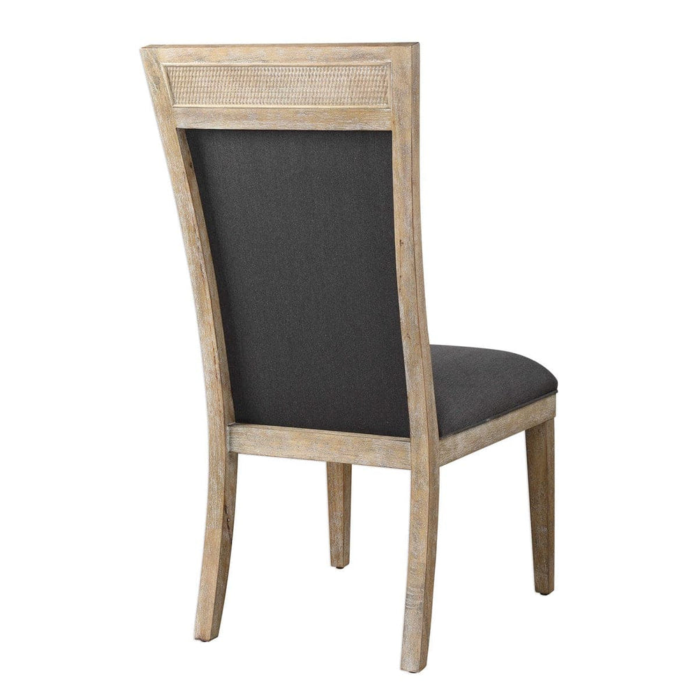 Encore Dark Gray Armless Chair-Uttermost-UTTM-23440-Dining Chairs-2-France and Son