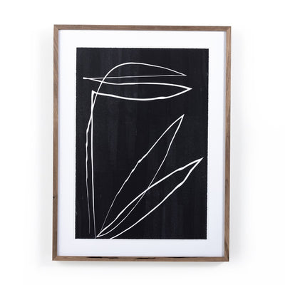 Abstract Botanic Line Drawing - Roseanne-Four Hands-FH-234504-001-Wall ArtBlack-1-France and Son