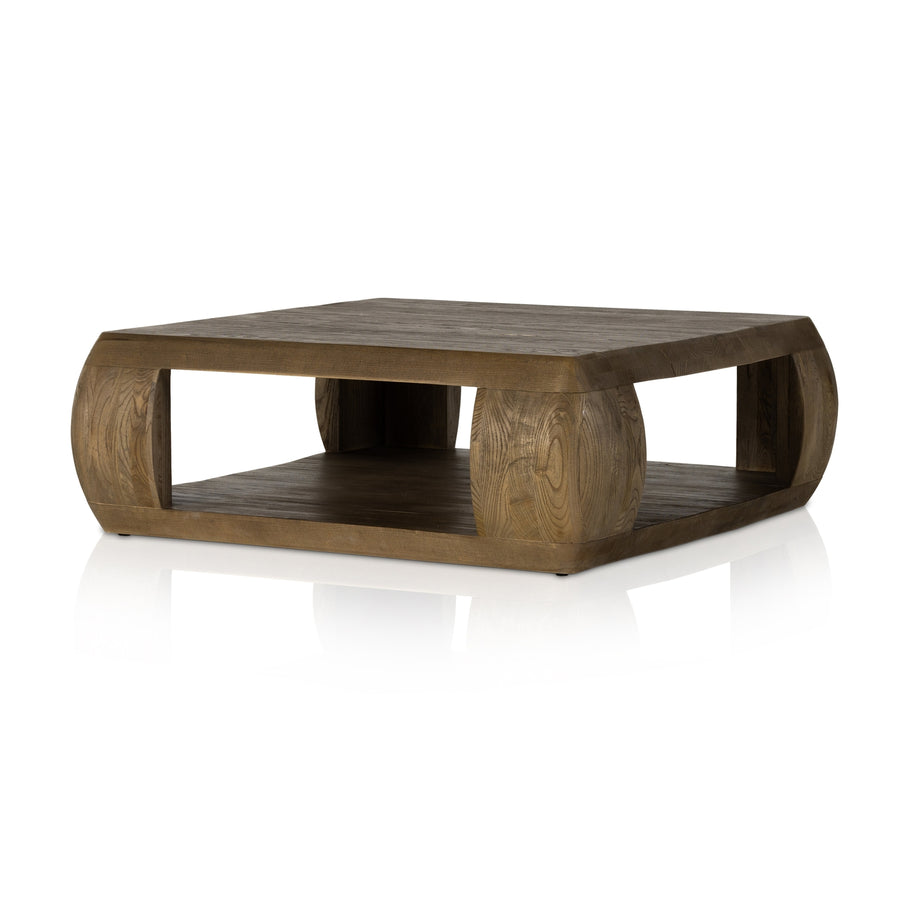 Tessa Coffee Table - Dark Drift Nettlewood-Four Hands-FH-235056-001-Coffee Tables-1-France and Son