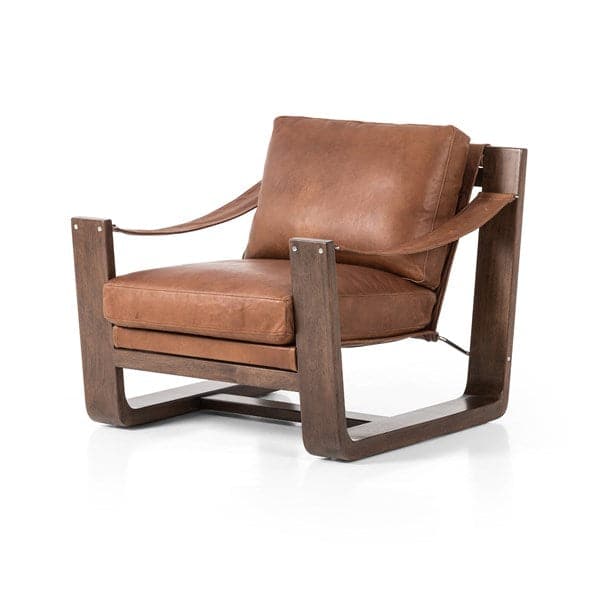 Cesar Chair-Heirloom Sienna-Four Hands-FH-235209-001-Lounge Chairs-1-France and Son