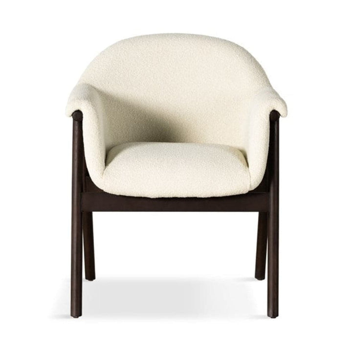 Sora Dining Armchair-Four Hands-FH-235251-007-Dining ChairsFiqa Boucle Cream-4-France and Son