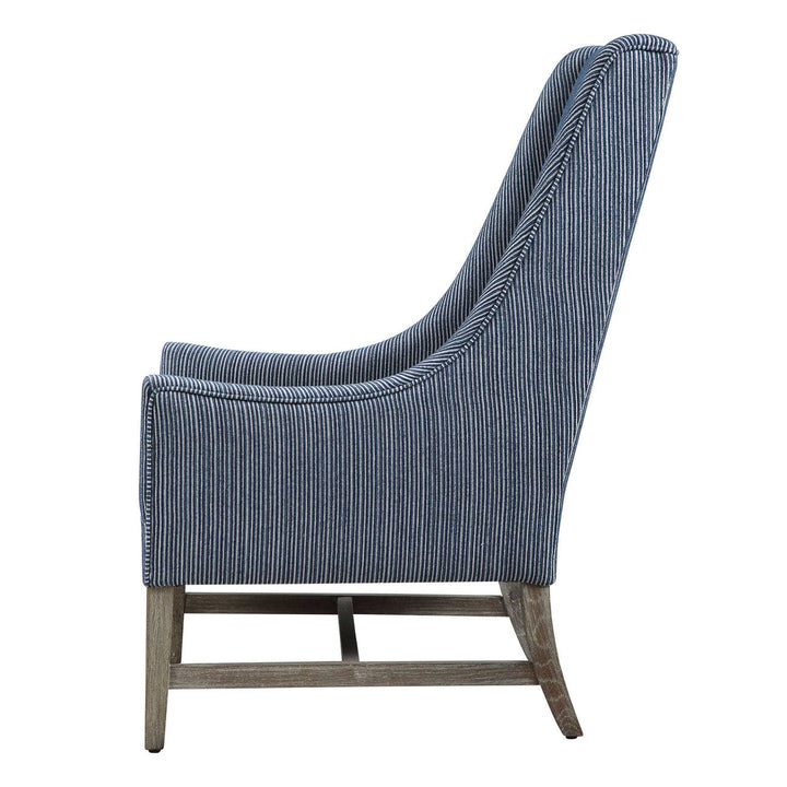 Galiot Wingback Accent Chair-Uttermost-UTTM-23562-Lounge Chairs-5-France and Son