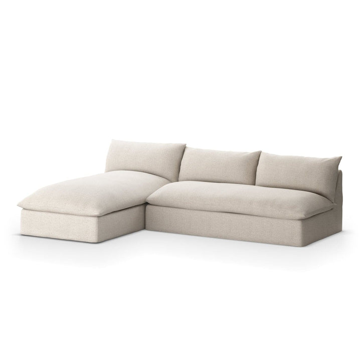 Grant Outdoor 2 Piece Sectional-Four Hands-FH-235712-002-SectionalsFaye Sand-3-France and Son