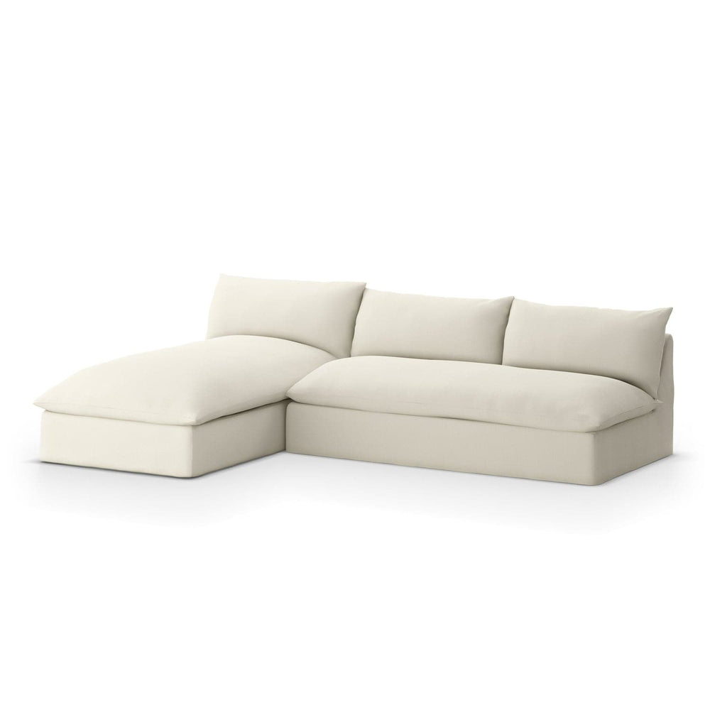 Grant Outdoor 2 Piece Sectional-Four Hands-FH-235712-003-SectionalsFaye Cream-2-France and Son