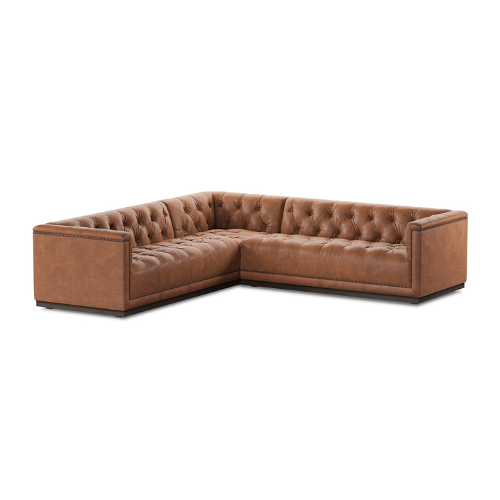 Maxx 3pc Sectional-Four Hands-FH-236166-005-Sectionals101"-Heirloom Sienna-3-France and Son