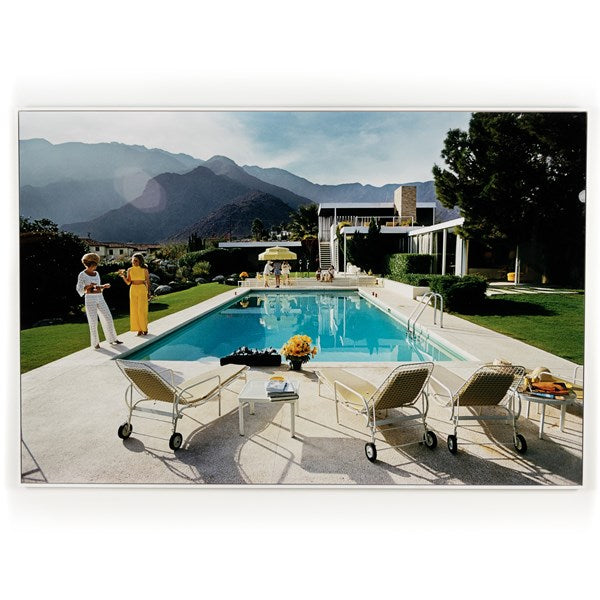 Palm Springs Pool By Slim Aarons-Four Hands-FH-236266-001-Wall Art72"X48"-1-France and Son