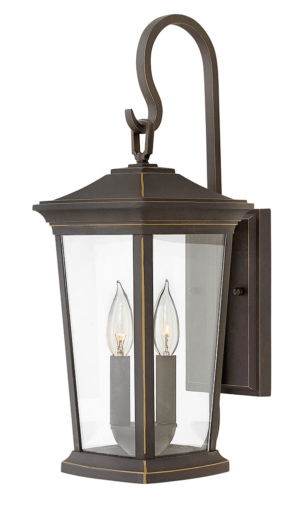 Outdoor Bromley - Medium Wall Mount Lantern with LED-Hinkley Lighting-HINKLEY-2364OZ-LL-Outdoor Wall SconcesOil Rubbed Bronze-2-France and Son